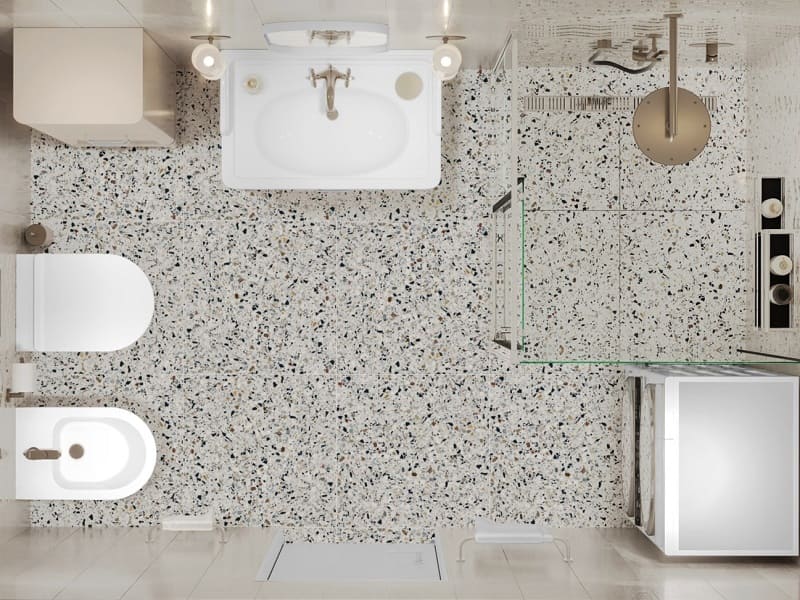 Совмещенный санузел Монтиони / Бричиола