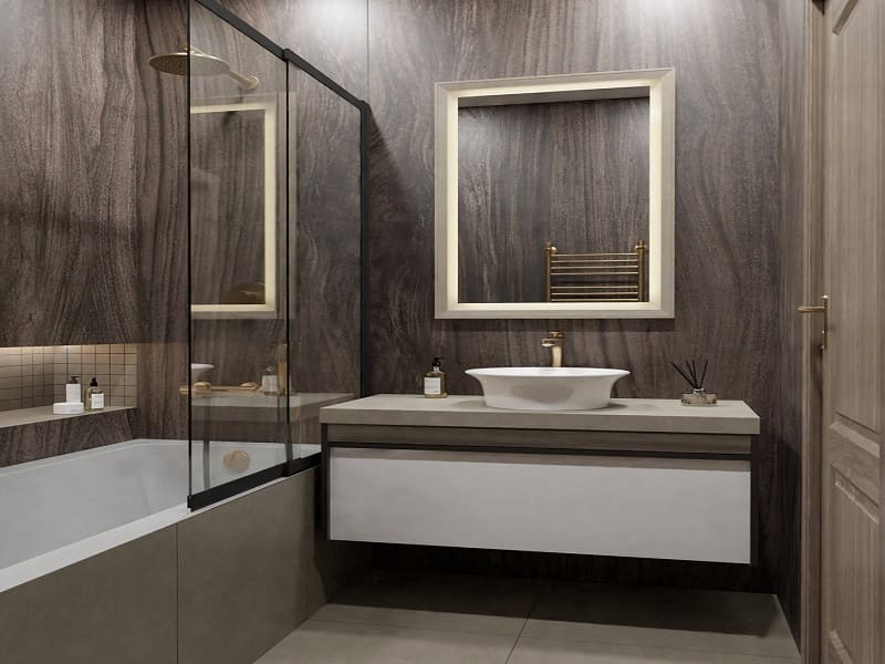 Ванная Про Чементо / Ноче