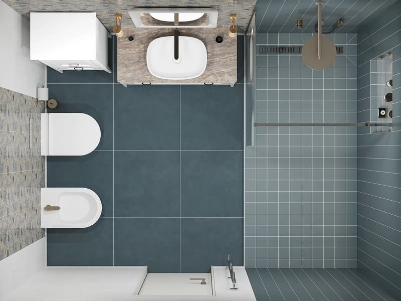 Совмещенный санузел Жардим / Про Чементо