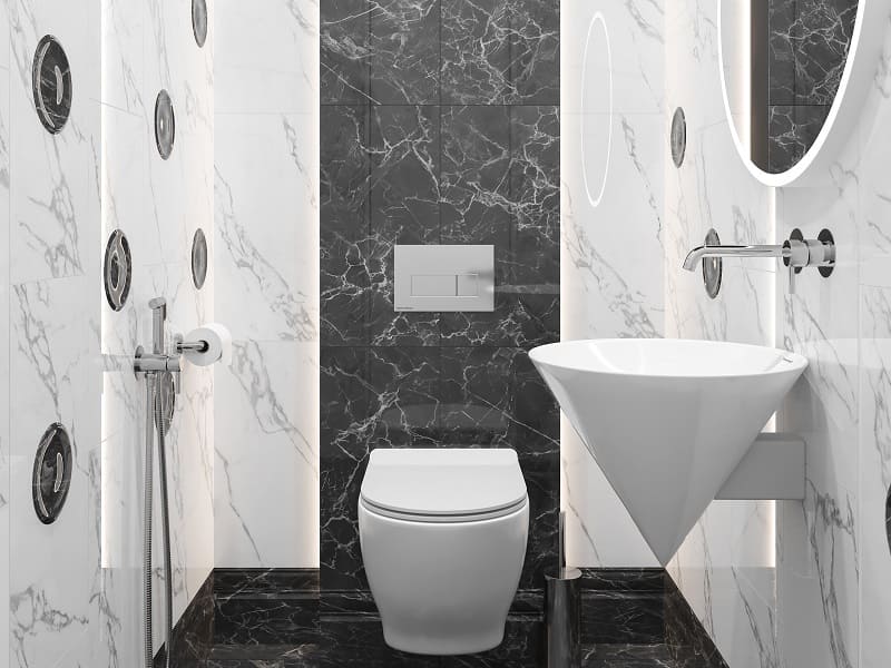 Туалетная комната Коррер современная