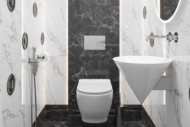 Туалетная комната Коррер современная