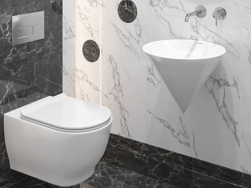 Туалетная комната Коррер современная