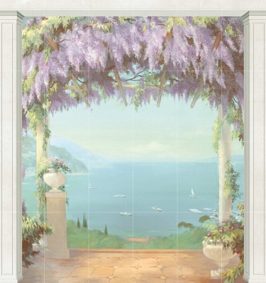 Панно Лаурито матовый (из 24 ч. разм. 25х40) 160х150x0,8 Панно Лаурито матовый (из 24 ч. разм. 25х40) 160х150x0,8