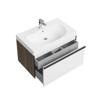 Тумба Modula/Модула подвесная 80 с ящиком 1+1, арабика Тумба Modula/Модула подвесная 80 с ящиком 1+1, арабика