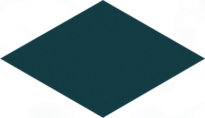 Декор Риад бирюзовый тёмный глянцевый 13,5x7,8x0,9