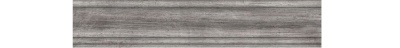 Плинтус Антик Вуд серый 39,8x8x1,55