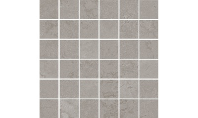 Декор Про Лаймстоун серый матовый мозаичный 30x30x0,9