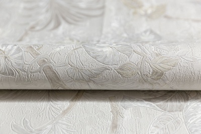 Обои виниловые Оранжерея мотив, белый Обои виниловые Оранжерея мотив, белый