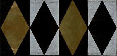 Керамический декор 7,4x15x0,69 Граньяно золото глянцевый