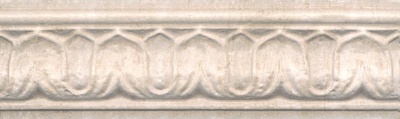 Бордюр Пантеон бежевый матовый 25x7,5x1,4