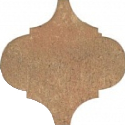 Арабески котто рыжий матовый 26x30x0,7