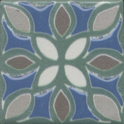 Вставка Анвер 5 зеленый 4,85x4,85x0,69