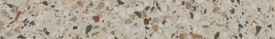 Плинтус Бричиола бежевый светлый матовый обрезной 60x9,5x0,9