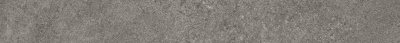 Плинтус Портленд серый тёмный матовый обрезной 80x9,5x0,9