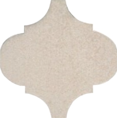 Арабески котто бежевый матовый 26x30x0,7