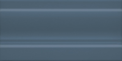 Керамический плинтус 20x10x1,4 Лувр синий матовый
