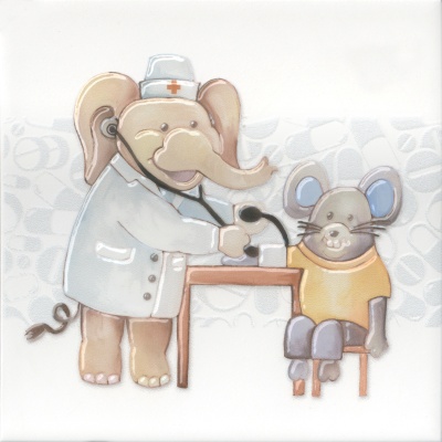 Декор Айболит 3 20x20x0,69 Декор Айболит 3 20x20x0,69