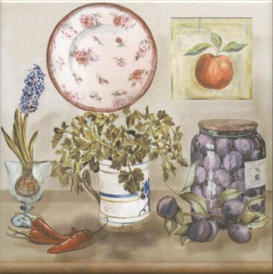 Декор Пикарди Кухня матовый 15x15x0,69 Декор Пикарди Кухня матовый 15x15x0,69