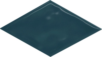 Декор Риад бирюзовый тёмный глянцевый 13,5x7,8x0,9