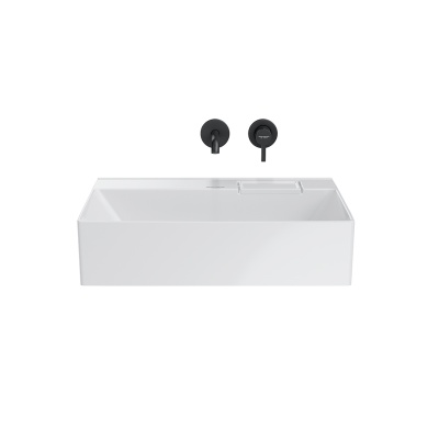 Раковина Logica/Лоджика мебельная без отверстий 60, белая глянцевая Раковина Logica/Лоджика мебельная без отверстий 60, белая глянцевая