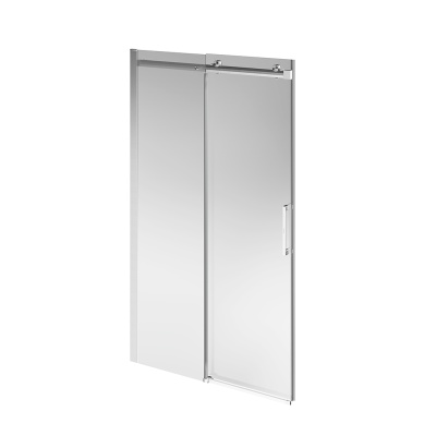 Душевая дверь Cristallo/Кристалло, раздвижная с функцией плавного открывания и закрывания, 120х210, брашированный никель Душевая дверь Cristallo/Кристалло, раздвижная с функцией плавного открывания и закрывания, 120х210, брашированный никель