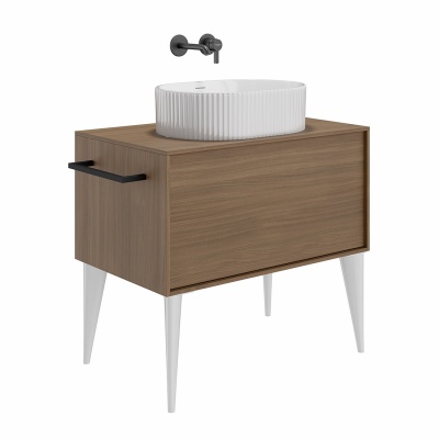 Раковина ARTBASIN Vento/АртБейзин Венто накладная 50, белая глянцевая Раковина ARTBASIN Vento/АртБейзин Венто накладная 50, белая глянцевая