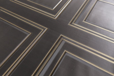 Обои виниловые Буазери мотив, черный