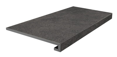 Ступень клееная фронтальная Портленд антрацит матовый обрезной 33x80x0,9 Ступень клееная фронтальная Портленд антрацит матовый обрезной 33x80x0,9