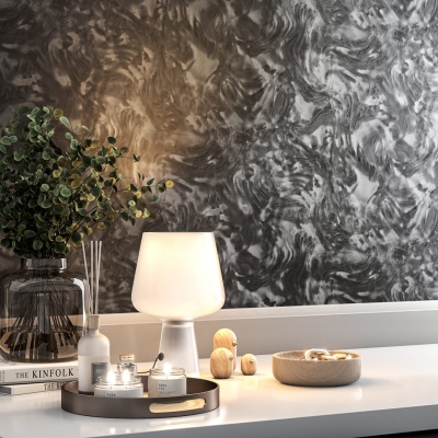 Обои виниловые Буазери база, черный Обои виниловые Буазери база, черный