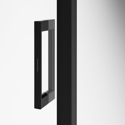 Душевая дверь Lindo/Линдо, раздвижная с функцией плавного открывания и закрывания, 100х195, матовый черный Душевая дверь Lindo/Линдо, раздвижная с функцией плавного открывания и закрывания, 100х195, матовый черный