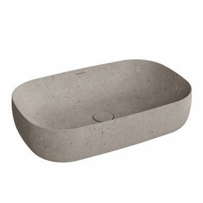 Раковина Magica/Маджика накладная 65, серый камень Раковина Magica/Маджика накладная 65, серый камень
