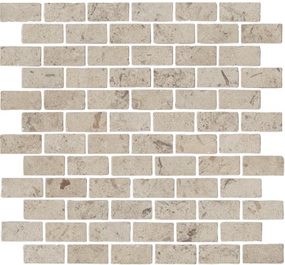 Декор Про Лаймстоун Антика 1 мозаичный бежевый матовый 32x30x0,9