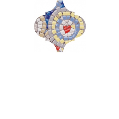 Декор Арабески Майолика Гауди глянцевый 6,5x6,5x0,7 Декор Арабески Майолика Гауди глянцевый 6,5x6,5x0,7