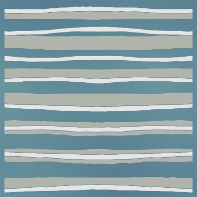 Декор Бахия 3 бирюзовый глянцевый 9,8x9,8x0,7