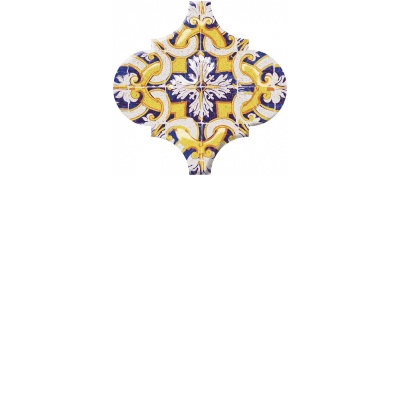 Декор Арабески Майолика орнамент глянцевый 6,5x6,5x0,7 Декор Арабески Майолика орнамент глянцевый 6,5x6,5x0,7