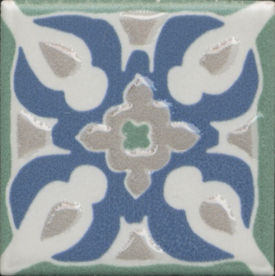 Вставка Анвер 7 зеленый 4,85x4,85x0,69 Вставка Анвер 7 зеленый 4,85x4,85x0,69