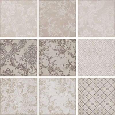 Керамическая плитка 20x20x0,69 Марчиана микс бежевый глянцевый Керамическая плитка 20x20x0,69 Марчиана микс бежевый глянцевый