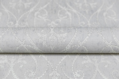 Обои виниловые на флизелиновой основе Дамаск мотив, серый Обои виниловые на флизелиновой основе Дамаск мотив, серый