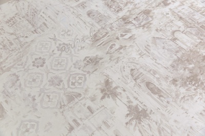 Обои виниловые Впечатление мотив, бежевый Обои виниловые Впечатление мотив, бежевый