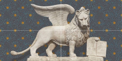 Панно Сан-Марко матовый обрезной 80x160x1 4-х частей 80x160x1