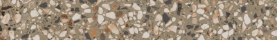 Плинтус Бричиола бежевый матовый обрезной 60x9,5x0,9