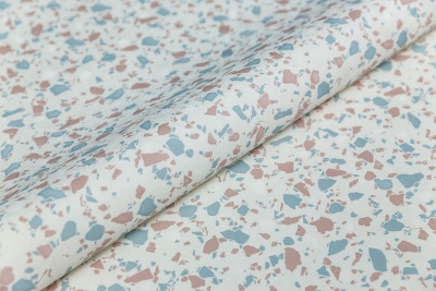 Обои виниловые на флизелиновой основе Семинато мотив, бежево-голубой Обои виниловые на флизелиновой основе Семинато мотив, бежево-голубой