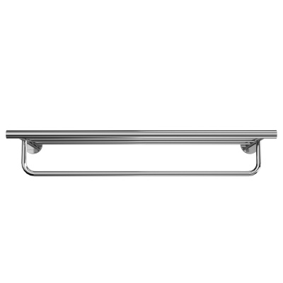 Полка для полотенец Изола настенная, хром