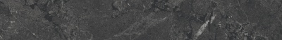Плинтус Тубкаль чёрный матовый обрезной 60x9,5x0,9