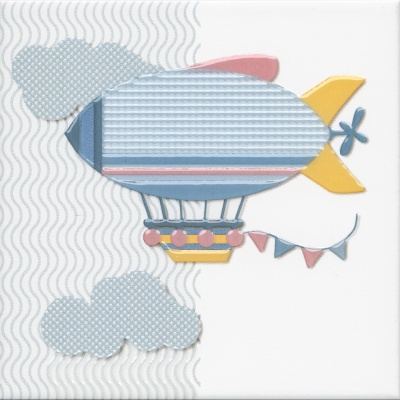 Декор Бон Вояж «Дирижабль» 20x20x0,69 Декор Бон Вояж «Дирижабль» 20x20x0,69
