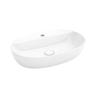 Раковина Plaza/Плаза накладная 60, белая глянцевая Раковина Plaza/Плаза накладная 60, белая глянцевая