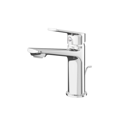 Смеситель для раковины Nota/Нота однорычажный с донным клапаном, 3/8, хром Смеситель для раковины Nota/Нота однорычажный с донным клапаном, 3/8, хром