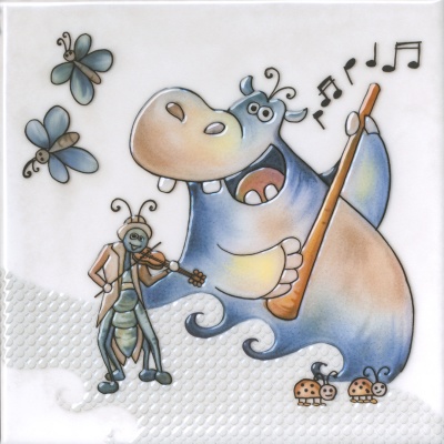 Декор Симфония 1 глянцевый 20x20x0,69 Декор Симфония 1 глянцевый 20x20x0,69