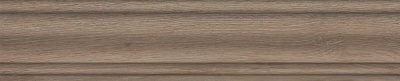 Плинтус Тровазо бежевый тёмный матовый 39,8x8x1,55 Плинтус Тровазо бежевый тёмный матовый 39,8x8x1,55