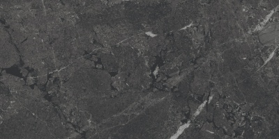 Ступень клееная фронтальная Тубкаль чёрный матовый обрезной 33x60x0,9